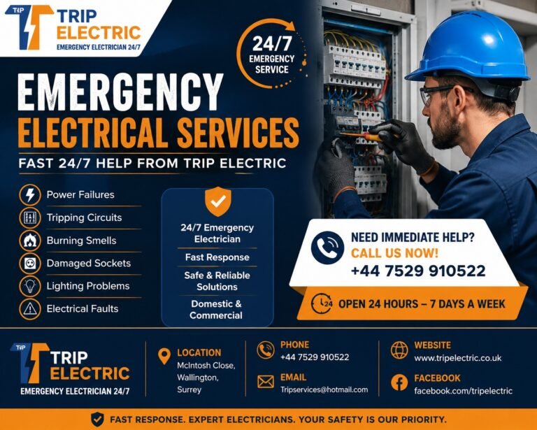 Emergency Electrical Services – Fast 24/7 Help from Trip Electric