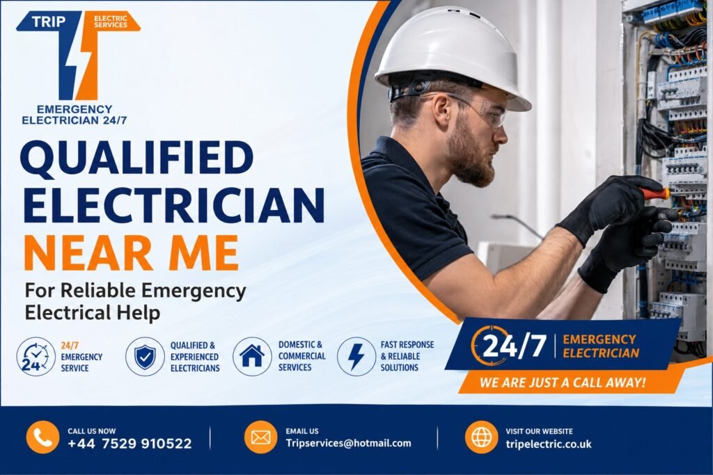 Qualified Electrician Near Me for Reliable Emergency Electrical Help