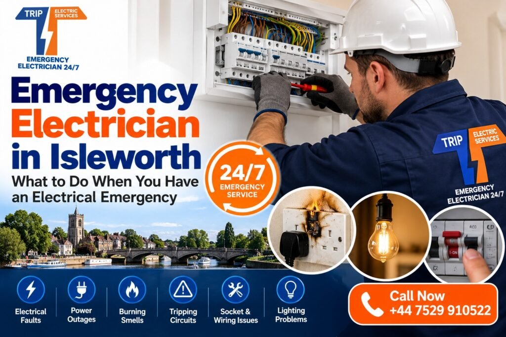 Emergency Electrician in Isleworth: What to Do When You Have an Electrical Emergency