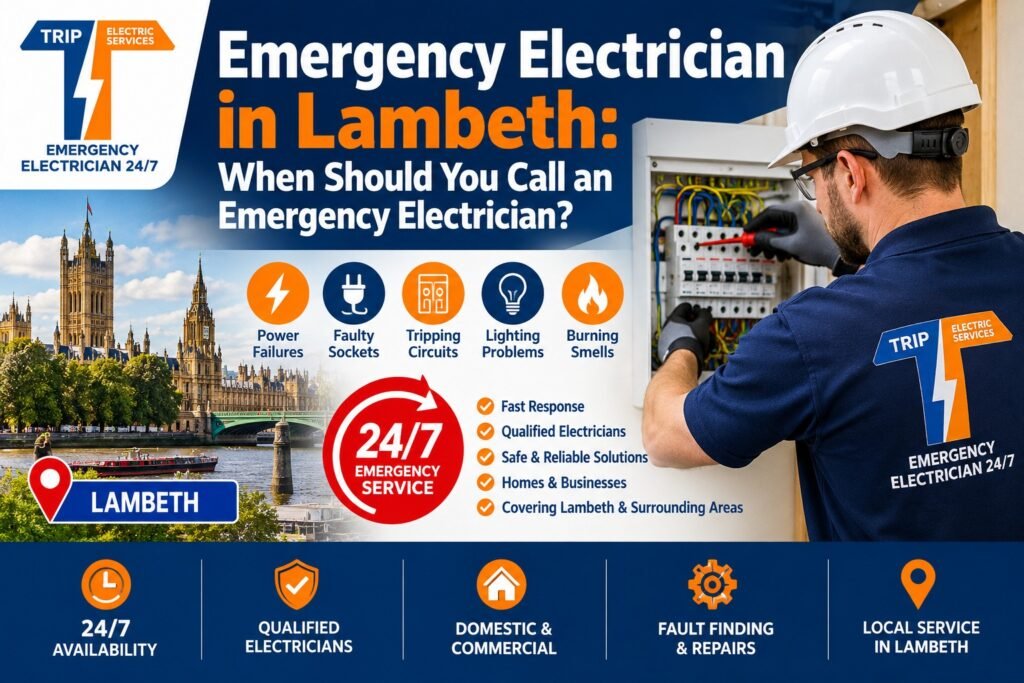 Emergency Electrician in Lambeth: When Should You Call an Emergency Electrician?