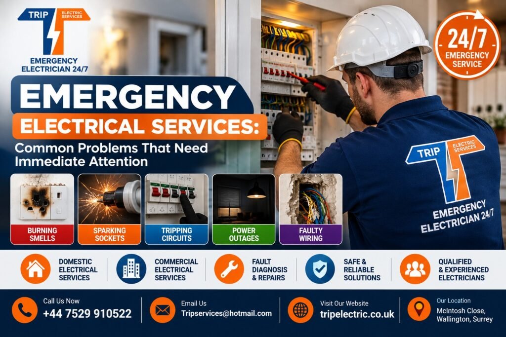 Emergency Electrical Services: Common Problems That Need Immediate Attention