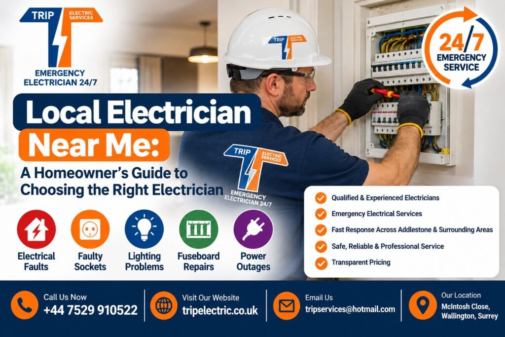 Local Electrician Near Me: A Homeowner’s Guide to Choosing the Right Electrician