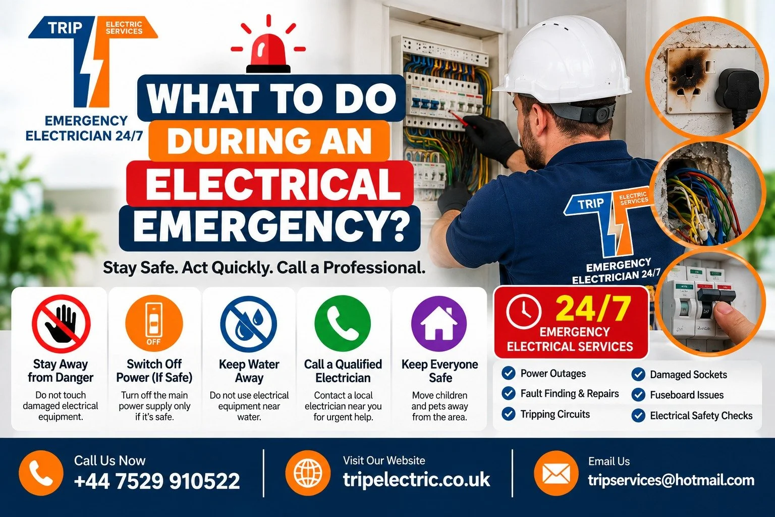 What to Do During an Electrical Emergency?